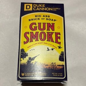 Duke Cannon Gun Smoke Brick of Soap - Yellow and Blue